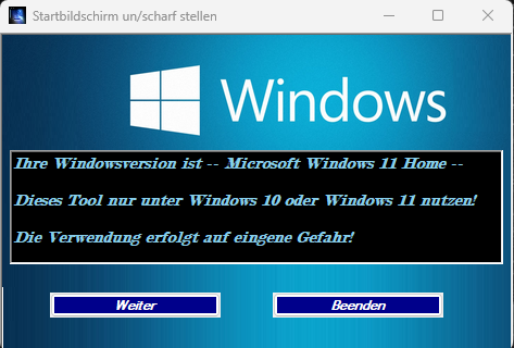 Bild der Applikation